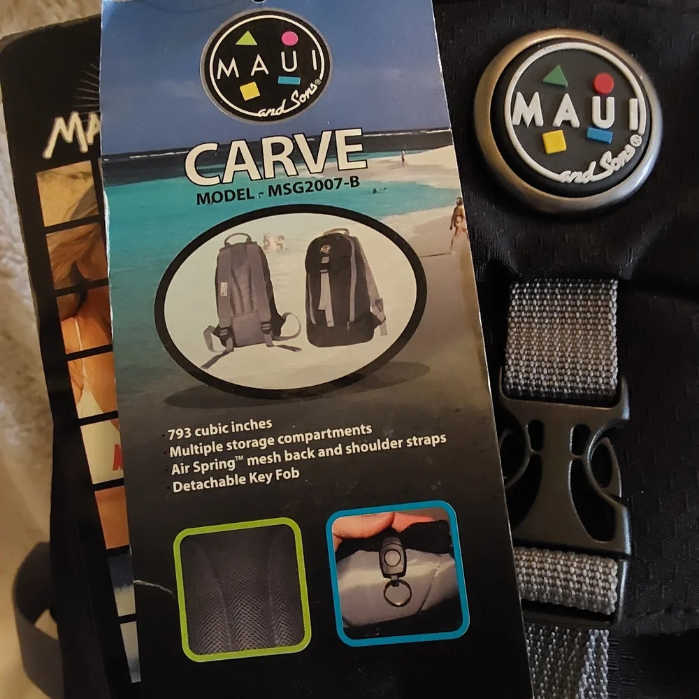🌺 NWT Maui & Sons Compact Backpack (men/women)